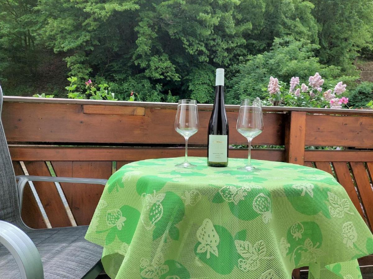 Ferienwohnung Weingut Piewald Gut am Steg Exterior foto